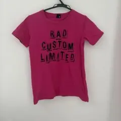 RAD CUSTOM 半袖Tシャツ ピンク S 平成ギャル Y2K ピチT