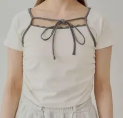 Chico チコ レイヤードフレンチスリーブTシャツのサムネイル