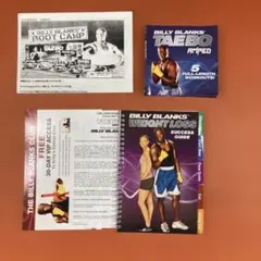 匿名配送　英語版 BILLY BLANKS TAEBO AMPED DVD 4枚