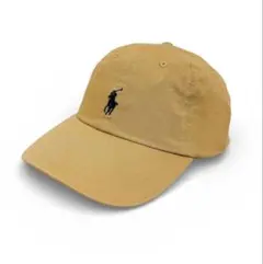 ★新品★POLOラルフローレン コットンチノキャップ ベージュ
