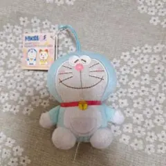 ドラえもん ぬいぐるみストラップ 水色 約10cm