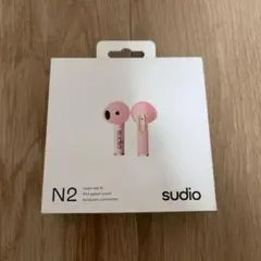 【新品未開封】sudio N2 ワイヤレスイヤホン ピンク IPX4 防水のサムネイル