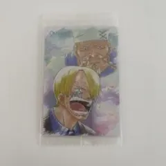 ワンピース　ウエハースカード　サンジ オーナー・ゼフ