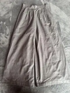EMODA グレー ワイドパンツ