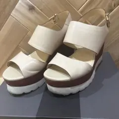 エルビオザノンウェッジソールサンダルのサムネイル