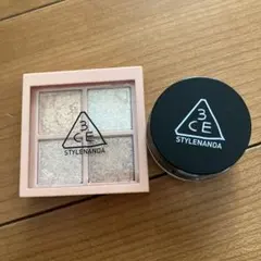 3CE スタイルナンダ グリッター アイシャドウ 2個セット