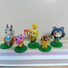 チョコエッグどうぶつの森5種セット