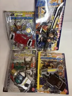仮面ライダーベルト　鎧武　ディケイド　バーズ　ゲネシス　4種セット　新品未使用