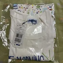 ホコモモラ　新品Ｔシャツ　40サイズ　白Ｔシャツ フロント柄のサムネイル
