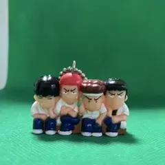 スラムダンク キーホルダー☆赤点軍団☆ゴリの家で勉強合宿か。面倒くせ〜な！