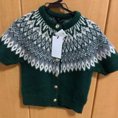 ノルディック柄カーディガン Sサイズ