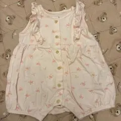 H&M オーガニックコットンロンパース 3M