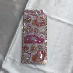 サンリオ　キティ　キラキラウォーターインシール