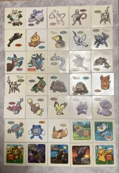 ポケモンパンシール　セット➕キラキラセレビィ