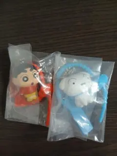 짱구 カラフルマルチチャーム しんちゃん シロ