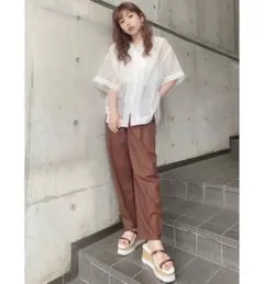 新品★MURUA★テーパードパンツ★ムルーア★パンツ★ズボン★