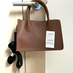 しまむら 2way ショルダーバッグ ブラウン
