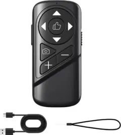 【新品】スマホ用 Bluetoothリモコン カメラシャッター 遠隔操作 充電式のサムネイル