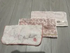 花柄タオルハンカチ 3枚セット