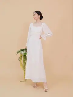 夏秋♪ロングドレス★シンプル女子会パーティー大活躍