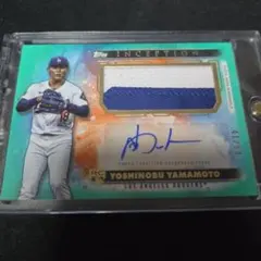 2024 Topps Inception 山本由伸 レリックオート５０枚限定