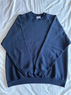 フルーツオブザルーム 無地スウェット ネイビー XL 古着 vintage