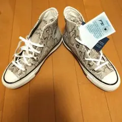 レザー パイソン 蛇柄CONVERSE ALL STAR