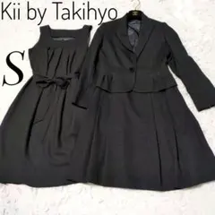 タキヒョー　KII　スーツ　3点セット　ワンピース　ジャケット　スカートSサイズ