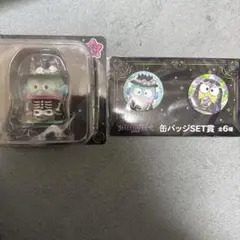 Happyくじ♡サンリオキャラクターズ Halloween♡フィギュア♡缶バッジ