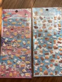 動物シール 2シートセット