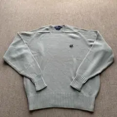 【希少】ポロラルフローレン ポロベア 刺繍 コットンニット Mのサムネイル