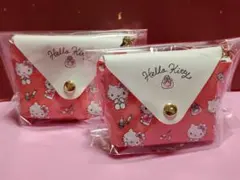 サンリオ スカーフ付きチャームバッグ 「ハローキティ」×2個【未使用タグ付】