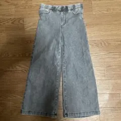H&M グレー ワイドパンツ EUR 110 120 (4-5Y)