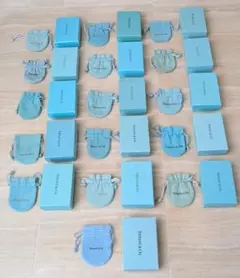 国内旧型 中古品ティファニー空箱 巾着15セット - メルカリ