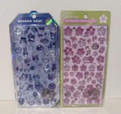 ボンボンドロップシール よるねこシャーベット 桜 2枚 正規品 うるちゅる