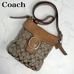 COACH ショルダーバッグ シグネチャー ブリーカー SOHO クロスボディ