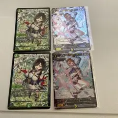 tgs デュエル・マスターズ　ウィクロス　プロモカード2組セット(2枚ずつ)