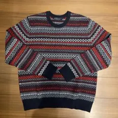 GAP ギャップ マルチカラー ニット XL