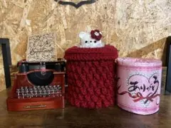 Bear付き小物入れ