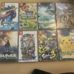 Nintendo Switch ソフト 8点