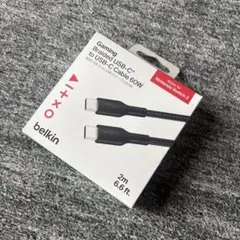 （送料込＆未開封）belkin USB-C to USB-Cケーブル60W 2mのサムネイル