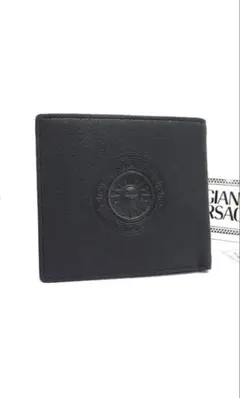 美品 GIANNNI VERSACE ヴェルサーチ 長財布 札入れ ブラック - メルカリ