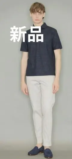 新品　マッキントッシュロンドン ポロシャツ 　 ネイビー　Mのサムネイル