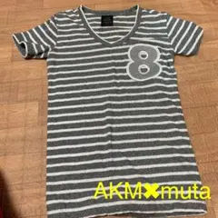 AKM✖︎muta ボーダー Tシャツのサムネイル