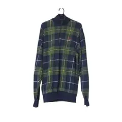 POLO SPORT チェック柄 ハーフジップ Sサイズのサムネイル