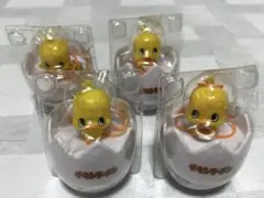 【非売品】　チキンラーメン　ひよこちゃんプルバックカー 4種　走るひよこちゃんのサムネイル