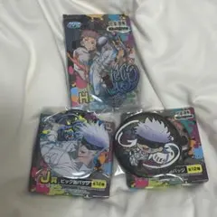 呪術廻戦 五条悟 SEGAラッキーくじ アクリルスタンド 缶バッジ