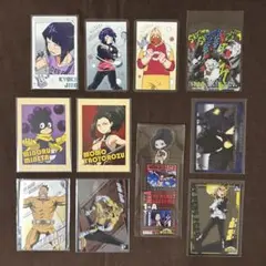 ヒロアカ まとめ売り カード 紙類 耳郎響香 上鳴電気 常闇踏陰 八百万百