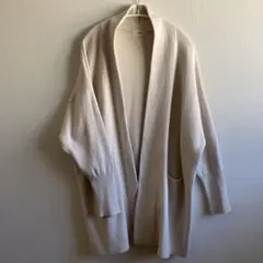 IÉNA アイボリー ロングカーディガン