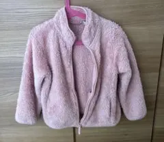 ピンク フリースジャケット 110cm